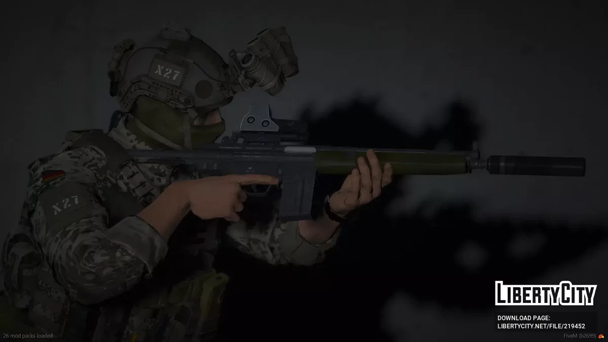 Heckler & Koch G3KA4 / GTA 5