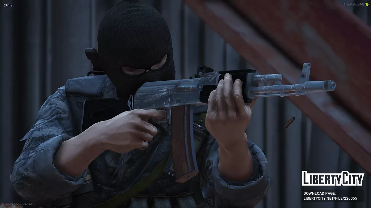 [RoN] AK-102 (4 версии) / GTA 5