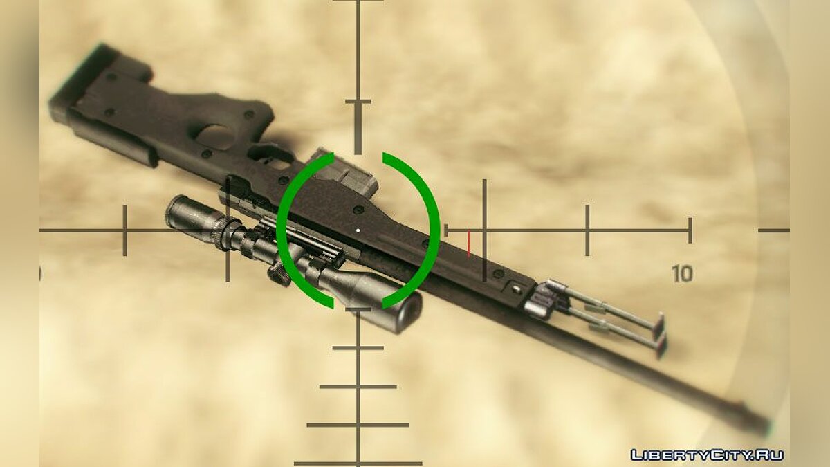 Снайперская винтовка AW L115A1 для GTA 5 - Картинка #1