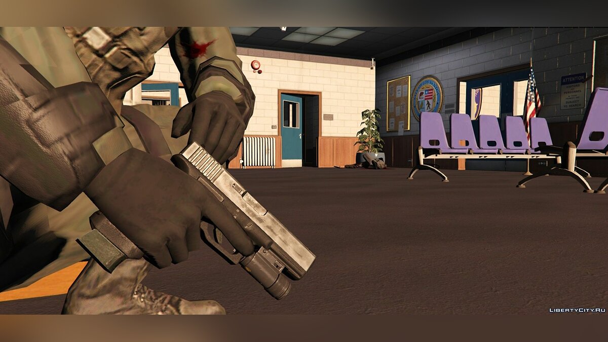 PAYDAY 2 Glock 17 2.0 для GTA 5 - Картинка #6