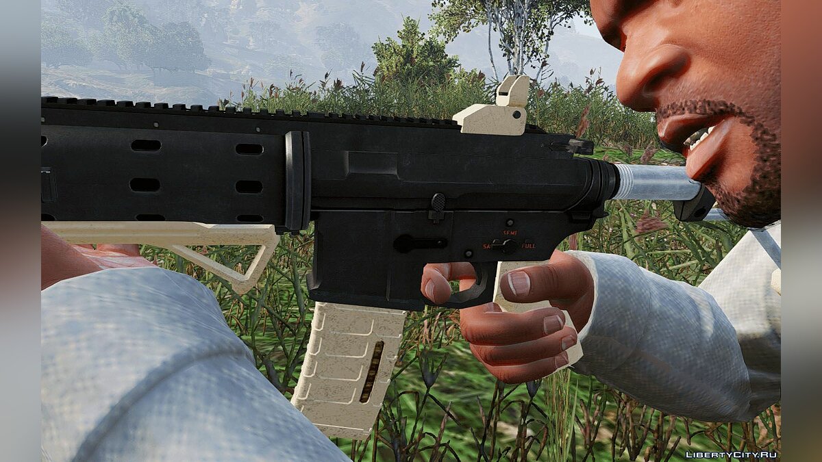 Carbine Rifle Retexture для GTA 5 - Картинка #4