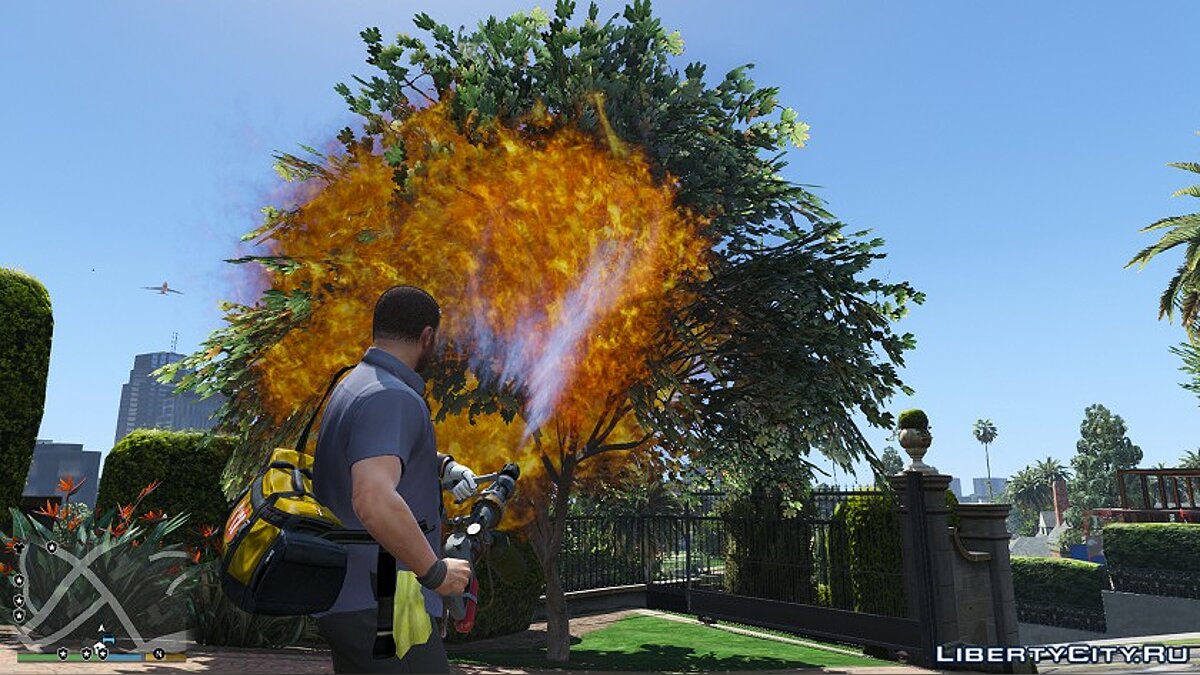 Real Flamethrower [Add-On] 1.6 для GTA 5 - Картинка #1