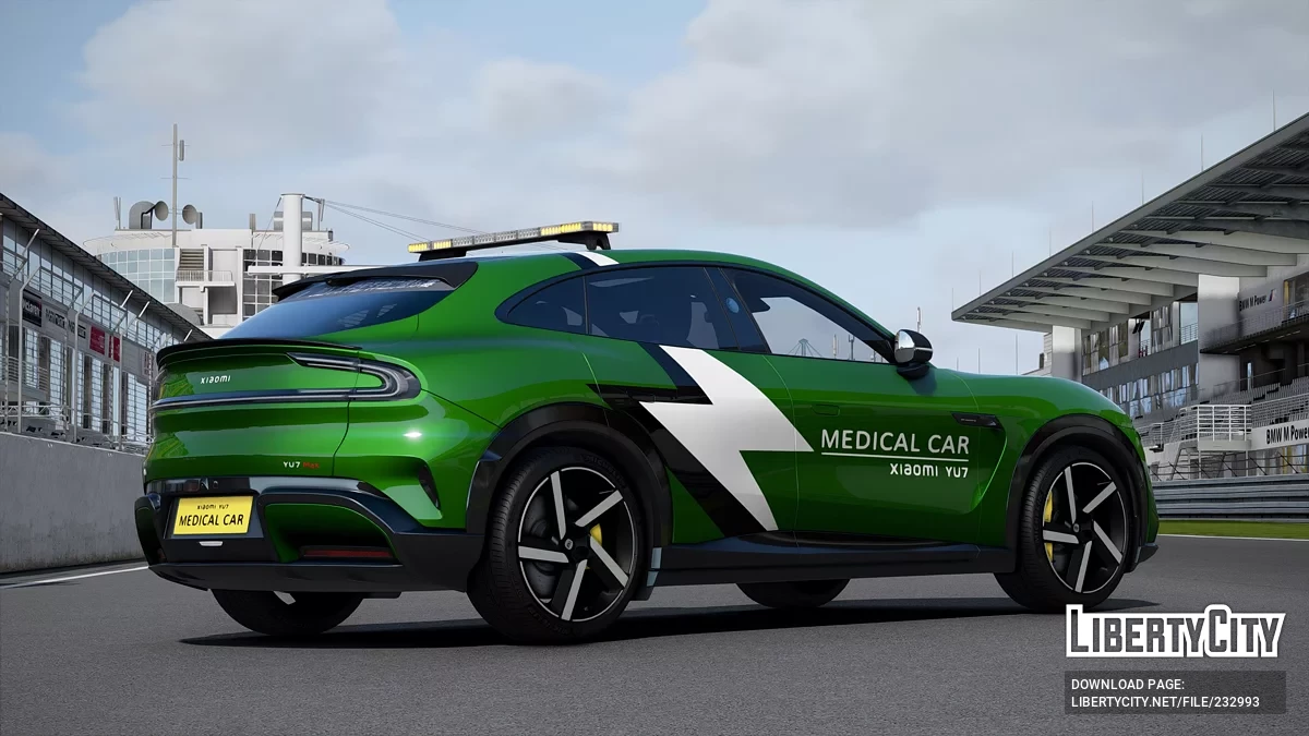 2025 Xiaomi YU7 MAX Медицинский транспорт / GTA 5