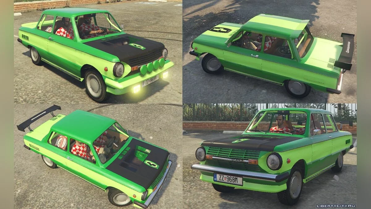 ZAZ Zaporozhets 968M (1979) [Add-On] + [Replace] / GTA 5