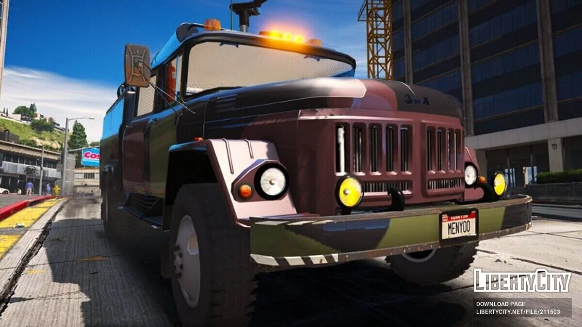 ZIL Firetruck - Serbian Army / GTA 5