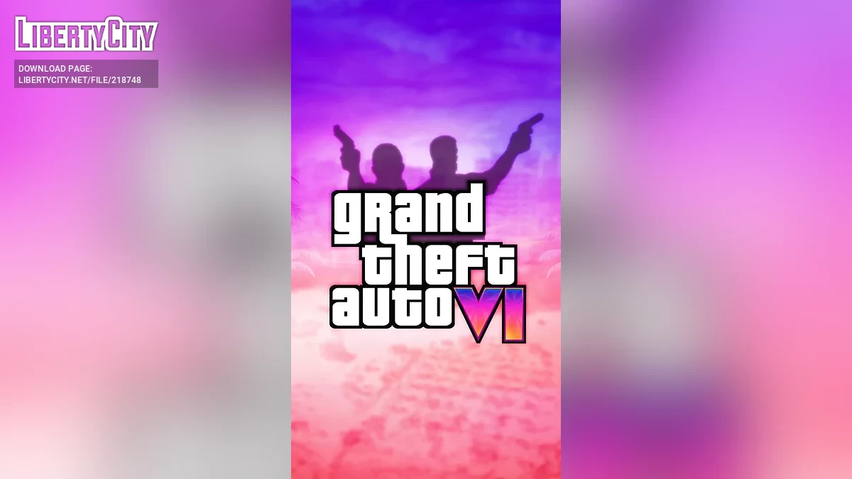 Фанатский арт GTA 6 / GTA 6
