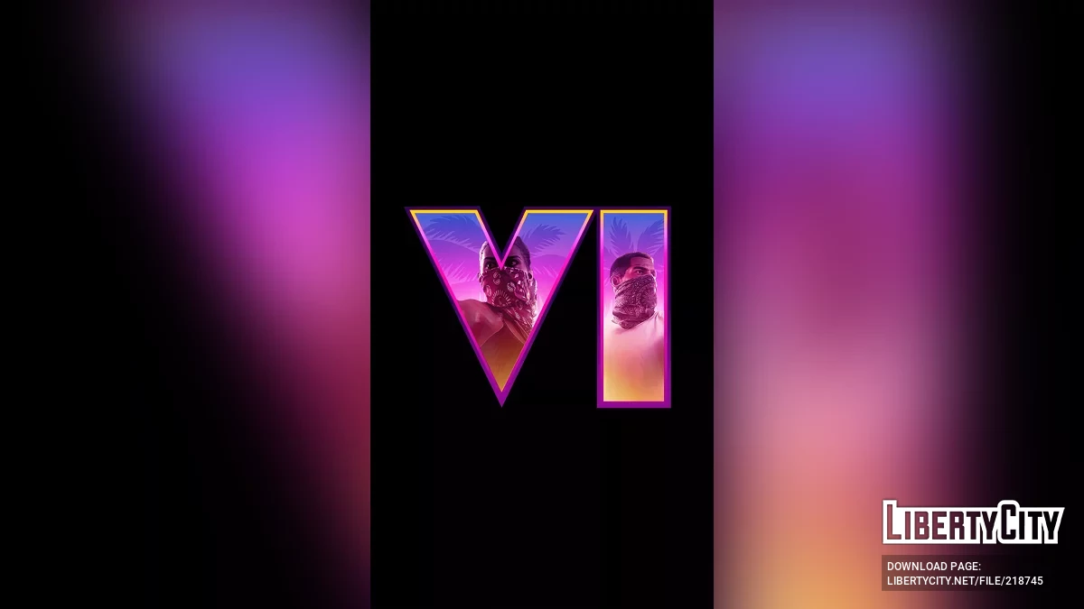 Фанатское лого GTA 6 / GTA 6