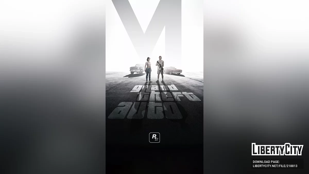 Обои с Джейсоном и Люсией / GTA 6
