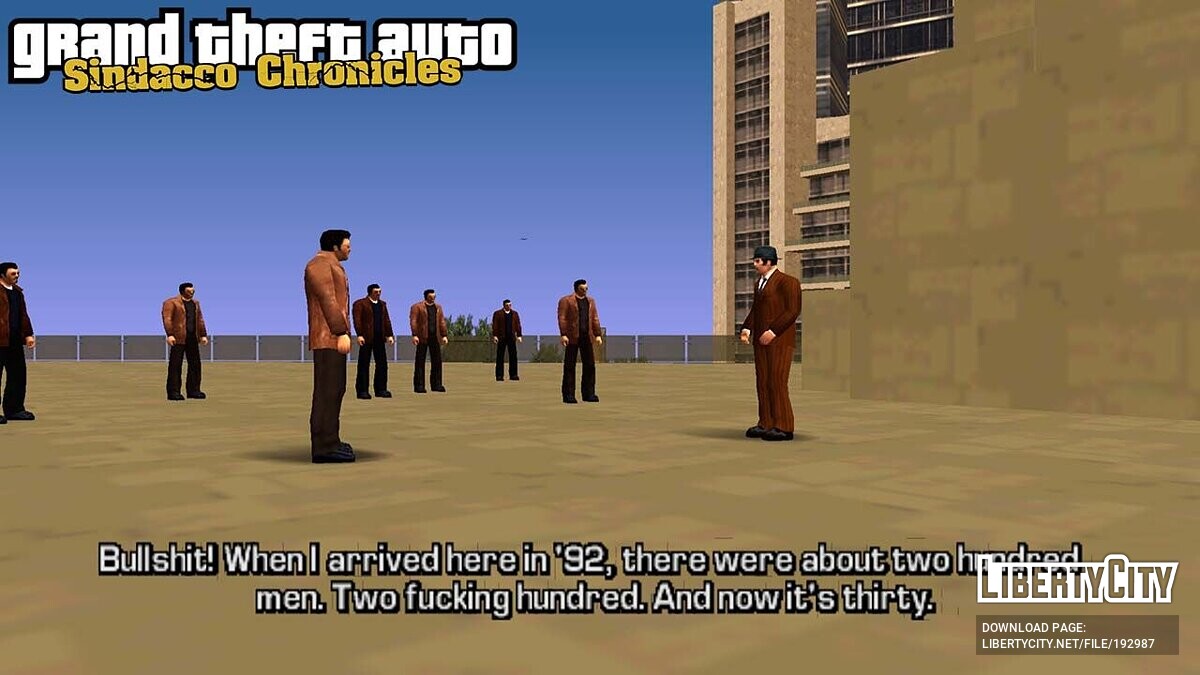 Скачать Grand Theft Auto: Sindacco Chronicles - PSP Издание для GTA Liberty  City Stories