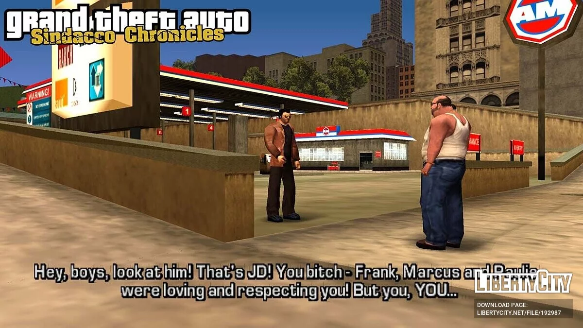Grand Theft Auto: Sindacco Chronicles - PSP Издание / GTA Liberty City Stories