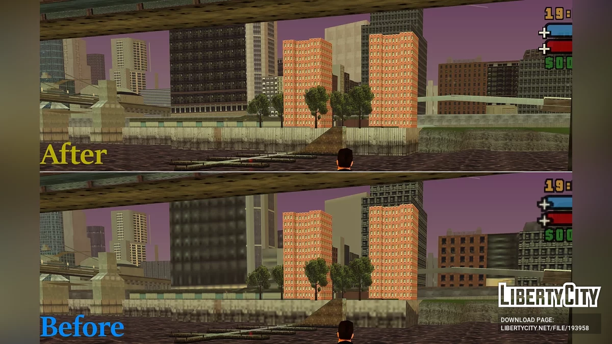 Ultimate HD Interface (PPSSPP) / GTA Liberty City Stories