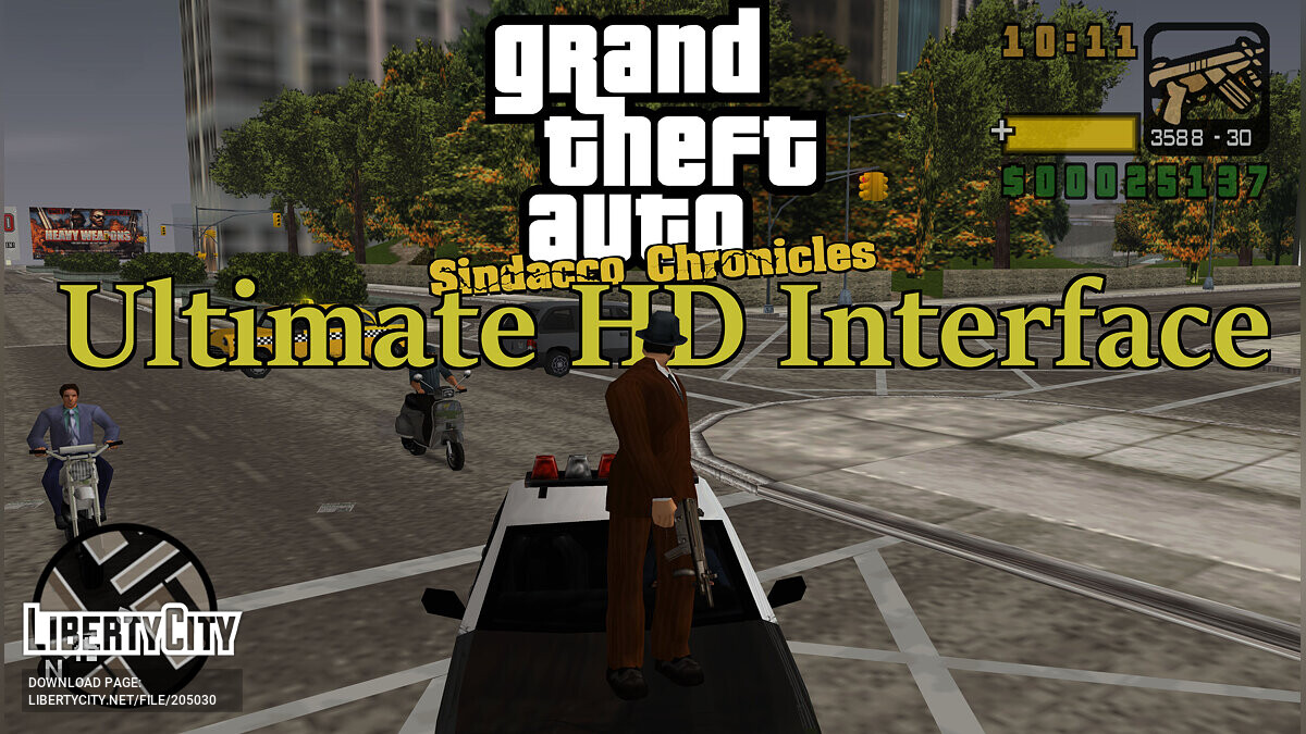 Скачать GTA Sindacco Chronicles Ultimate HD Interface (для PPSSPP) для GTA  Liberty City Stories