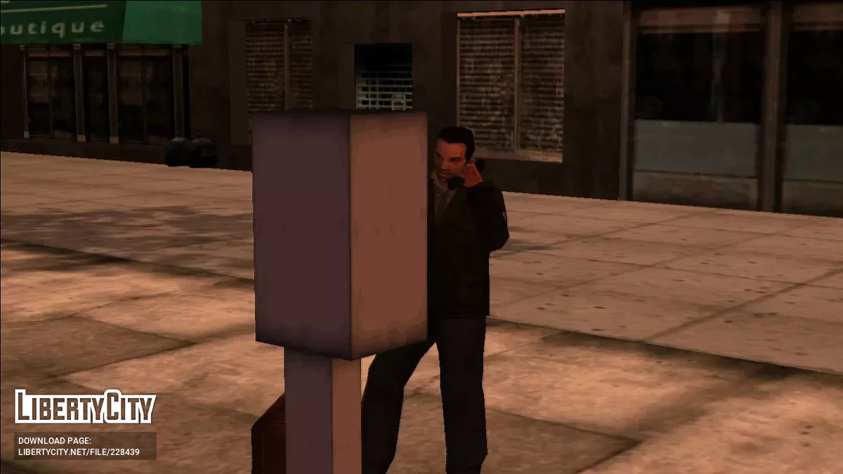 Travis Bickle bomber jacket (PSP) / GTA Liberty City Stories