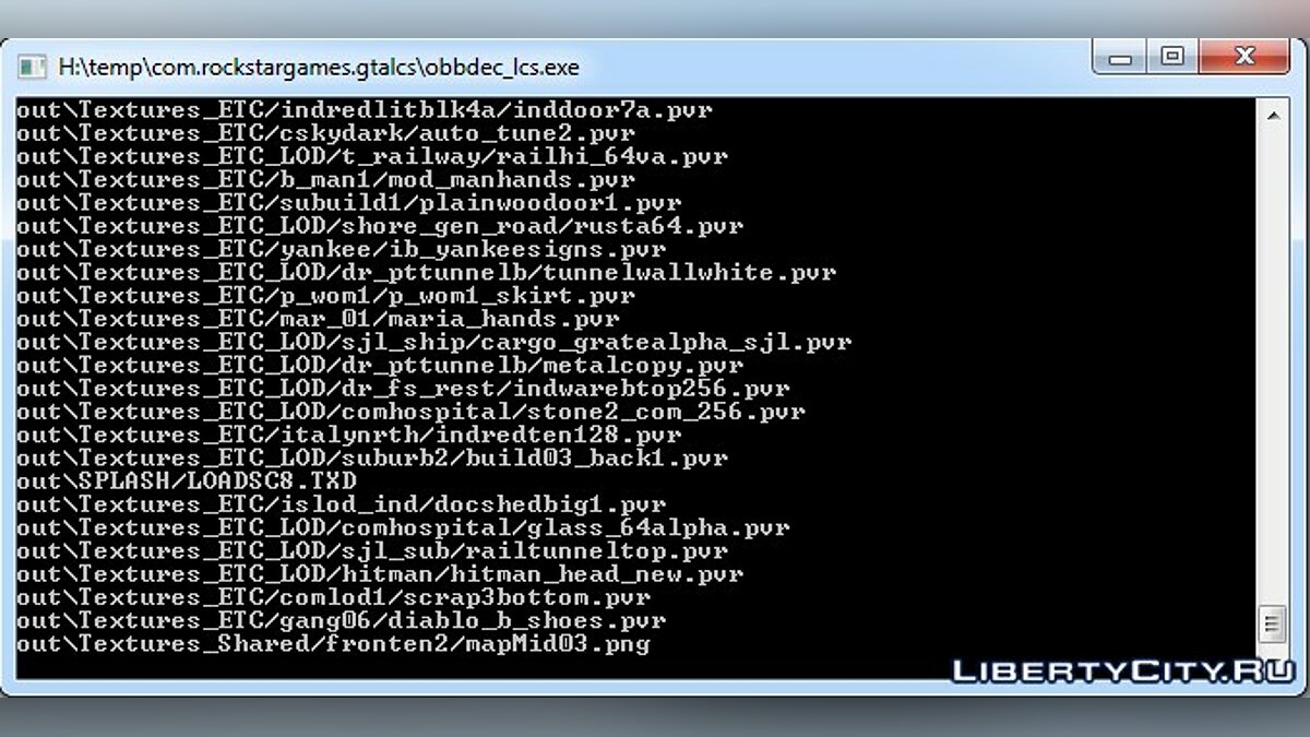 Скачать obbdec and makeobb (LCS Android) для GTA Liberty City Stories