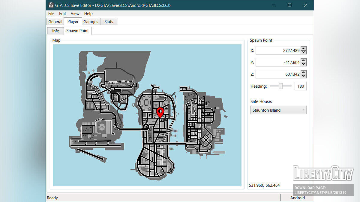 Скачать Liberty City Stories Save Editor для GTA Liberty City Stories