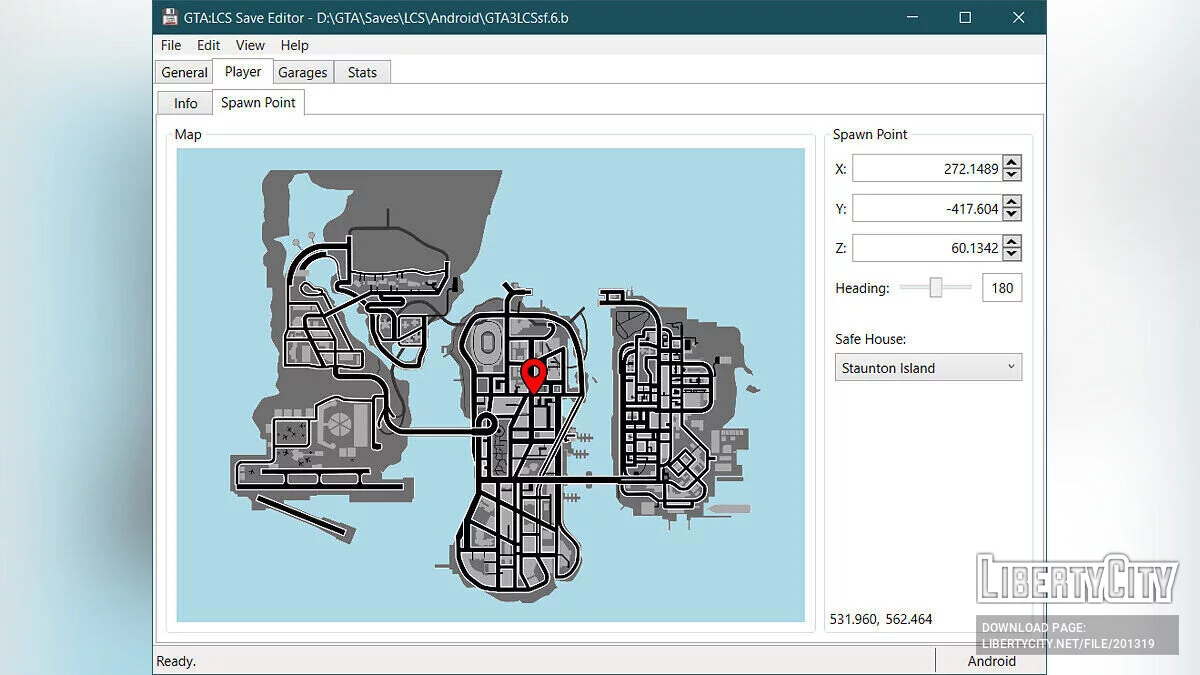 Liberty City Stories Save Editor / GTA Liberty City Stories