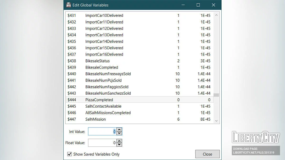 Liberty City Stories Save Editor / GTA Liberty City Stories