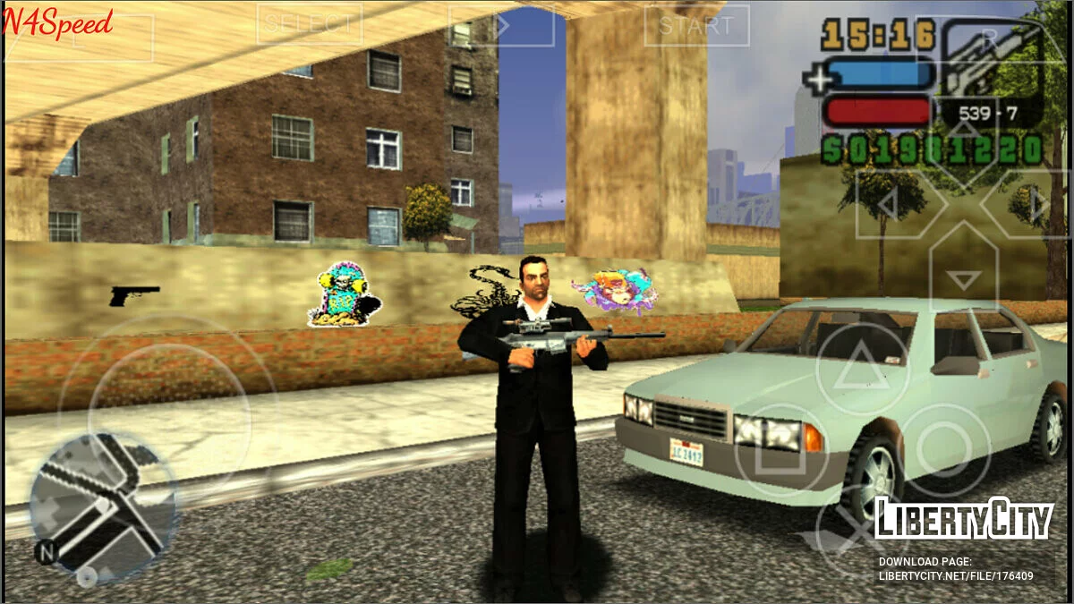 Сохранение на 60%  / GTA Liberty City Stories