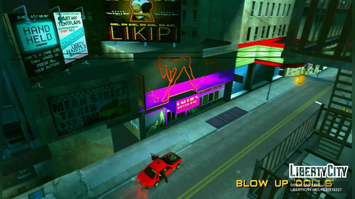 Стартовый пак сохранений GTA LCS (PS2) / GTA Liberty City Stories