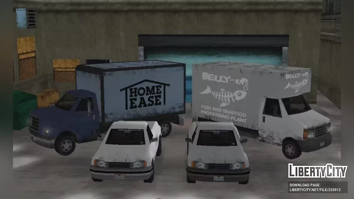 17 сохранений с уникальным транспортом / GTA Liberty City Stories