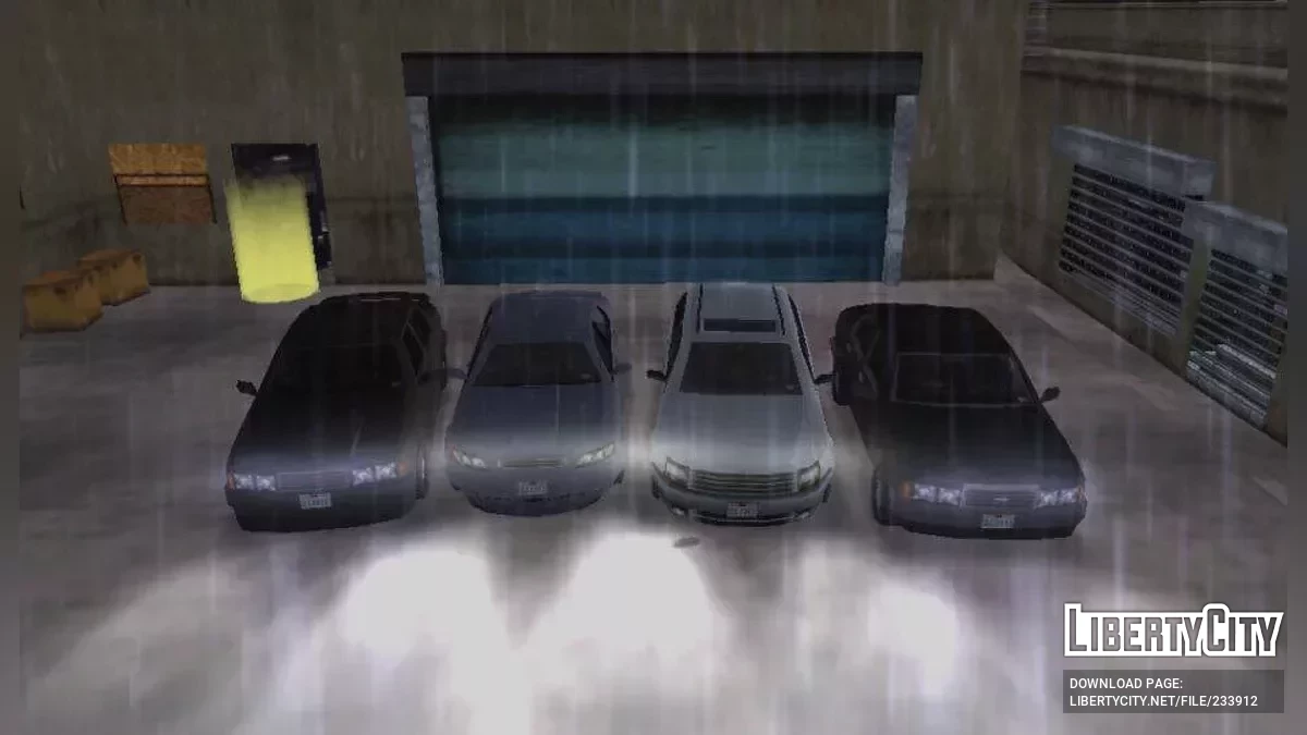 17 сохранений с уникальным транспортом / GTA Liberty City Stories