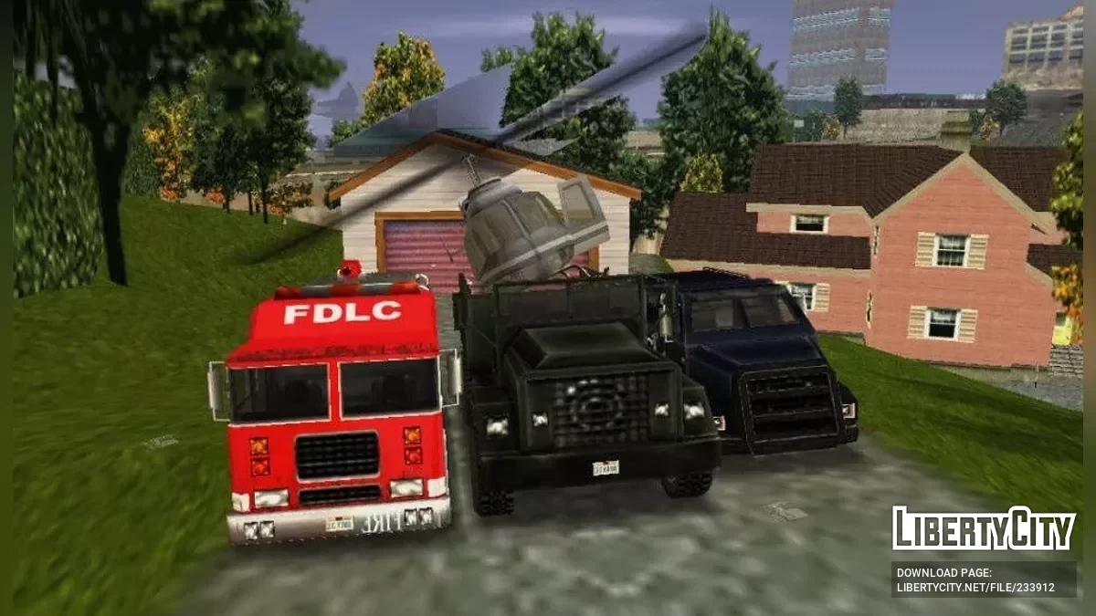 17 сохранений с уникальным транспортом / GTA Liberty City Stories