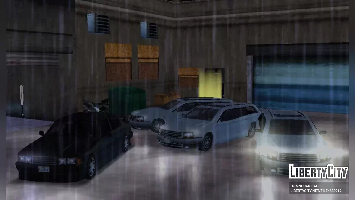 17 сохранений с уникальным транспортом / GTA Liberty City Stories