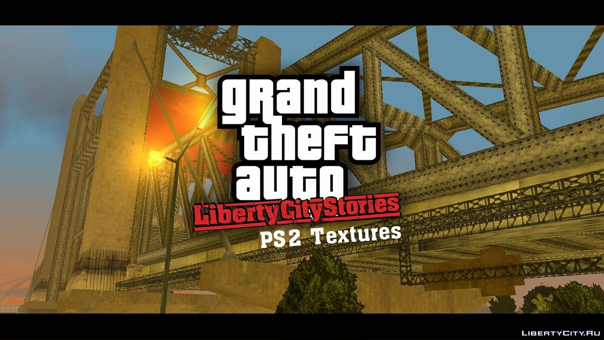 Скачать PS2 Textures for GTA LCS Mobile Android для GTA Liberty City Stories  (iOS, Android)