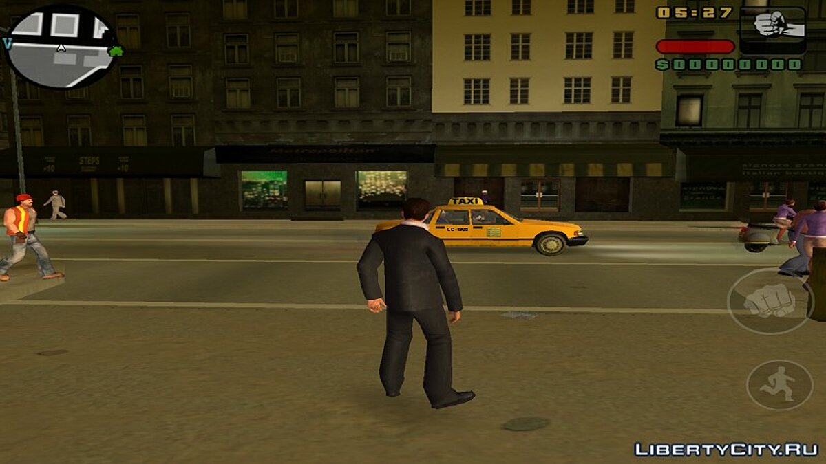 Скачать New anim from GTA 4 v1 для GTA Liberty City Stories (iOS, Android)