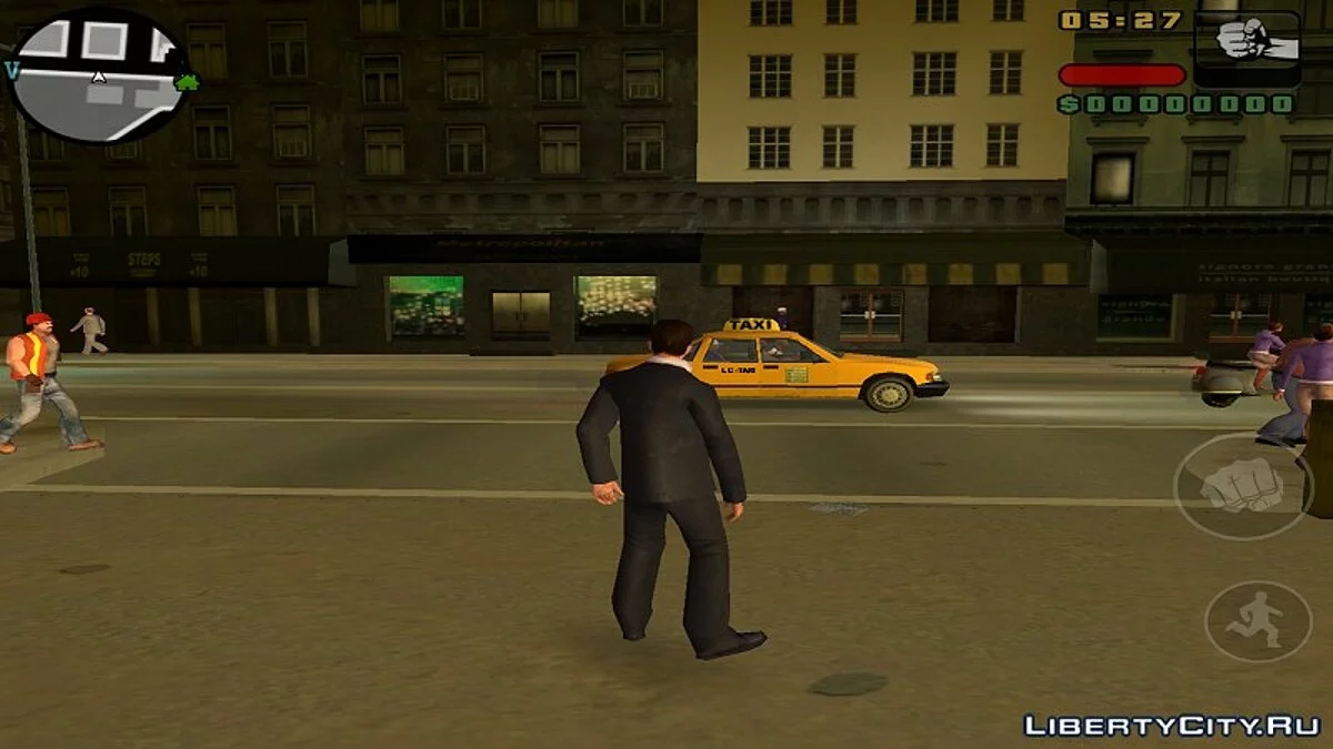 New anim from GTA 4 v1 / GTA Liberty City Stories (iOS, Android)
