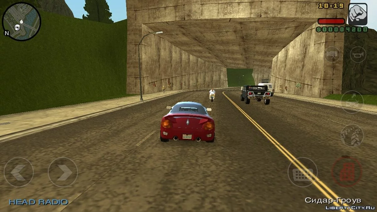 Радар как со спутника / GTA Liberty City Stories (iOS, Android)