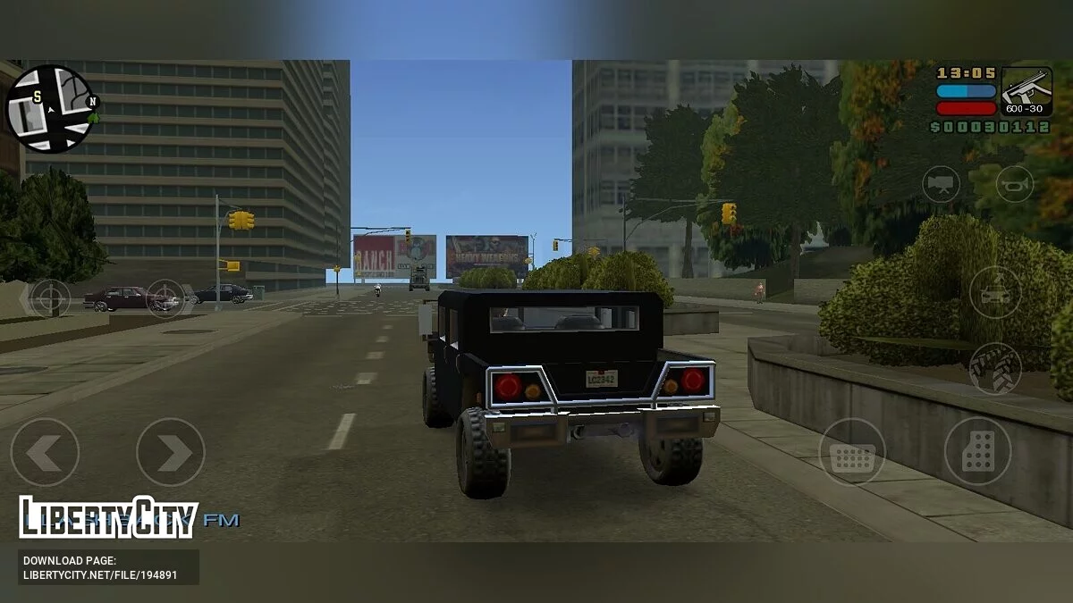 Real Linear Graphics v2.6 / GTA Liberty City Stories (iOS, Android)