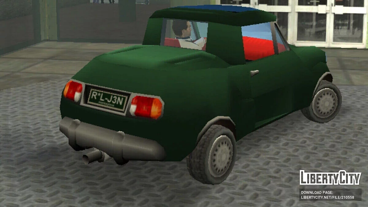 Вырезанный автомобиль Tommy (1.1.) / GTA Liberty City Stories (iOS, Android)