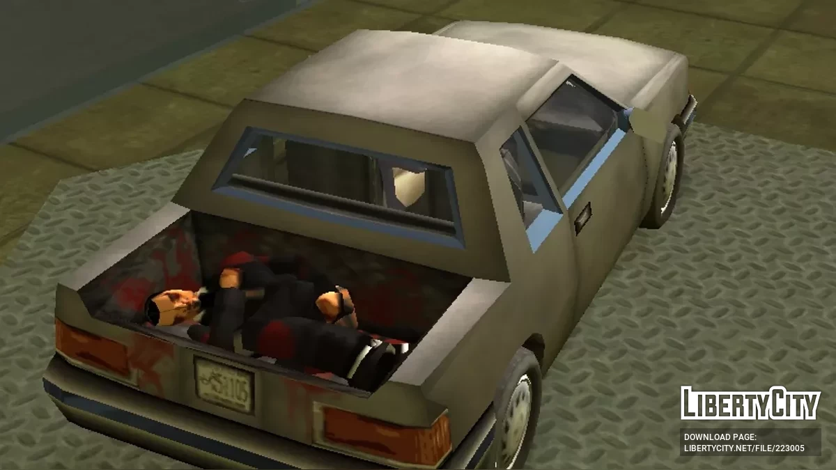 Вырезанная Manana corpse (1.1) / GTA Liberty City Stories (iOS, Android)