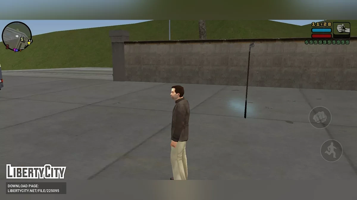 Неиспользуемое оружие в GTA LCS (мобильная версия) / GTA Liberty City Stories (iOS, Android)