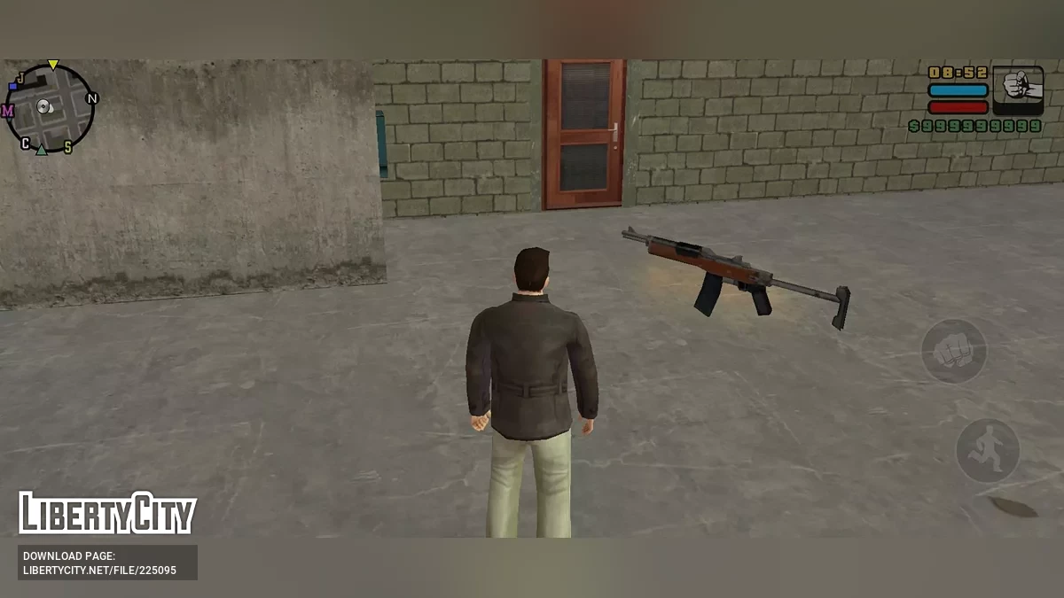 Неиспользуемое оружие в GTA LCS (мобильная версия) / GTA Liberty City Stories (iOS, Android)
