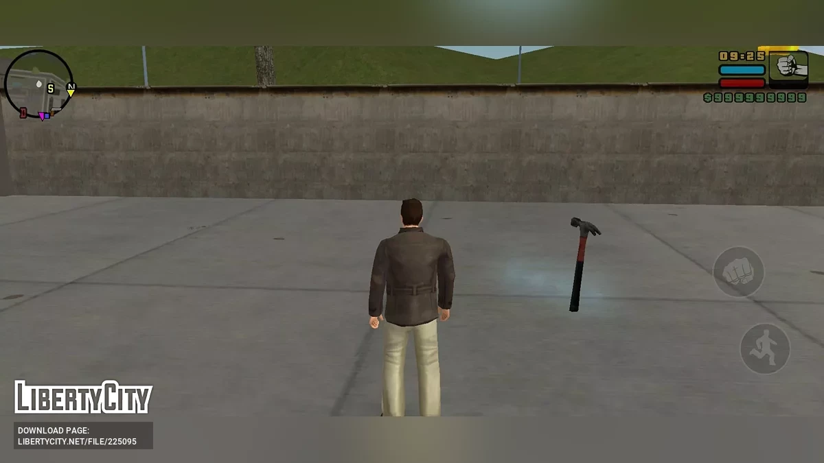 Неиспользуемое оружие в GTA LCS (мобильная версия) / GTA Liberty City Stories (iOS, Android)