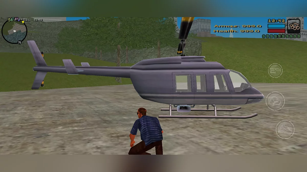 Неиспользуемые транспортные средства в GTA LCS (мобильная версия) / GTA Liberty City Stories (iOS, Android)