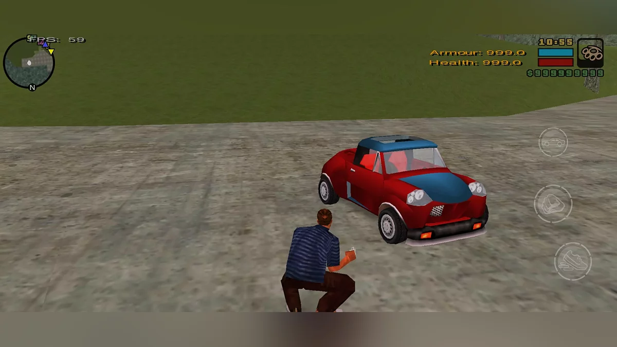 Неиспользуемые транспортные средства в GTA LCS (мобильная версия) / GTA Liberty City Stories (iOS, Android)
