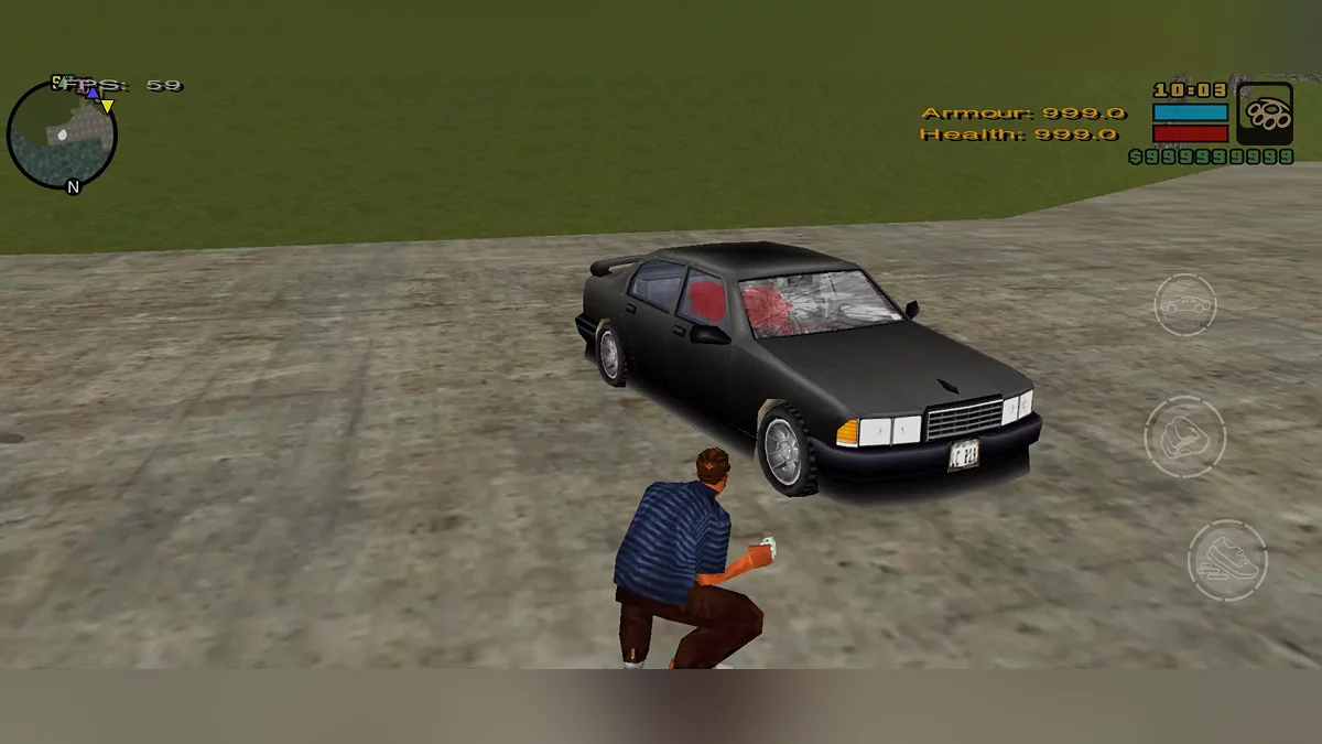 Неиспользуемые транспортные средства в GTA LCS (мобильная версия) / GTA Liberty City Stories (iOS, Android)