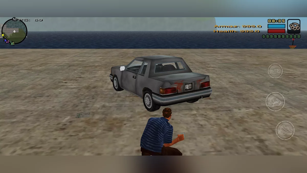 Неиспользуемые транспортные средства в GTA LCS (мобильная версия) / GTA Liberty City Stories (iOS, Android)