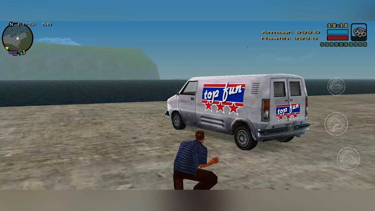 Неиспользуемые транспортные средства в GTA LCS (мобильная версия) / GTA Liberty City Stories (iOS, Android)