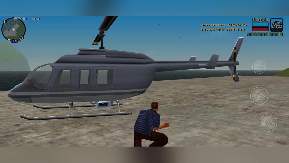 Неиспользуемые транспортные средства в GTA LCS (мобильная версия) / GTA Liberty City Stories (iOS, Android)