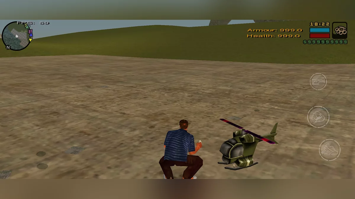 Неиспользуемые транспортные средства в GTA LCS (мобильная версия) / GTA Liberty City Stories (iOS, Android)