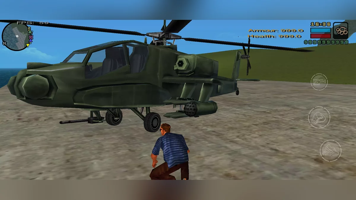 Неиспользуемые транспортные средства в GTA LCS (мобильная версия) / GTA Liberty City Stories (iOS, Android)