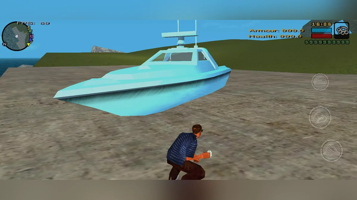 Неиспользуемые транспортные средства в GTA LCS (мобильная версия) / GTA Liberty City Stories (iOS, Android)