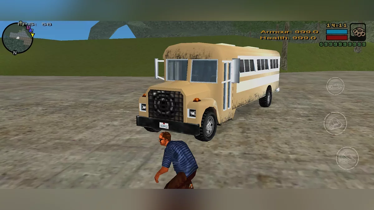 Неиспользуемые транспортные средства в GTA LCS (мобильная версия) / GTA Liberty City Stories (iOS, Android)