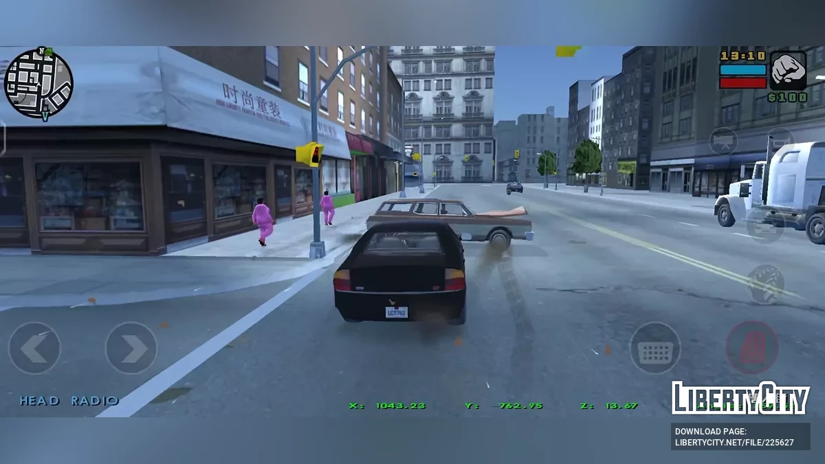 Оптимизированная версия Perfect Driving / GTA Liberty City Stories (iOS, Android)