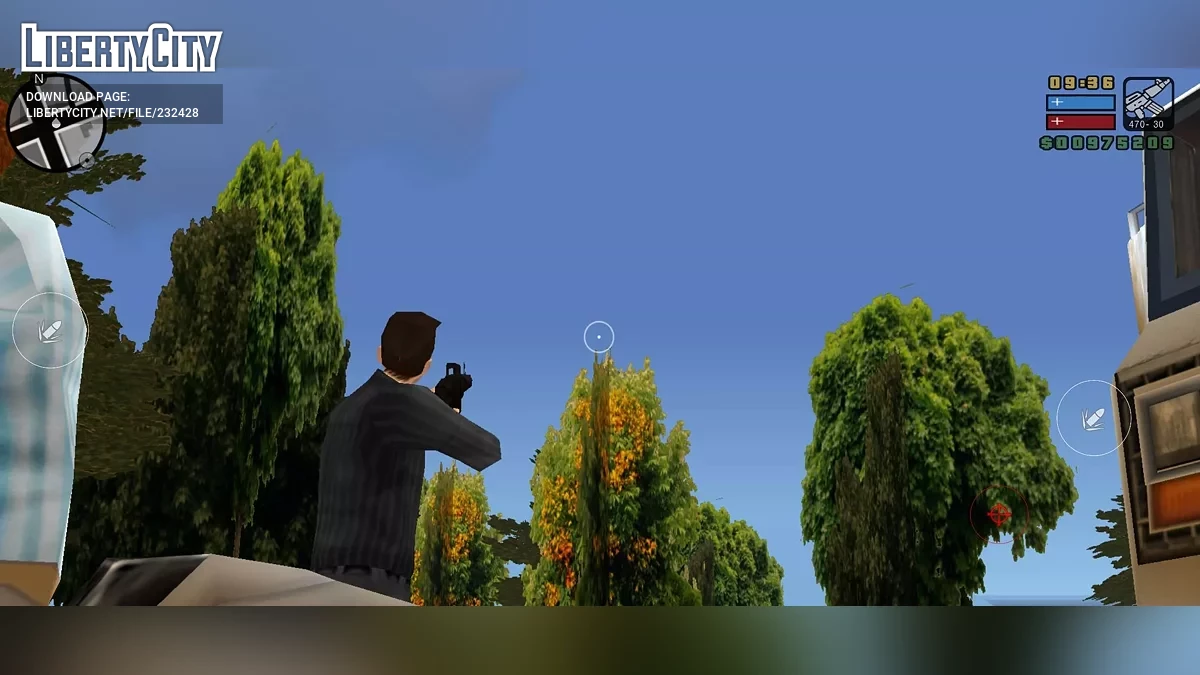 CarX Street Buttons (Mobile) / GTA Liberty City Stories (iOS, Android)