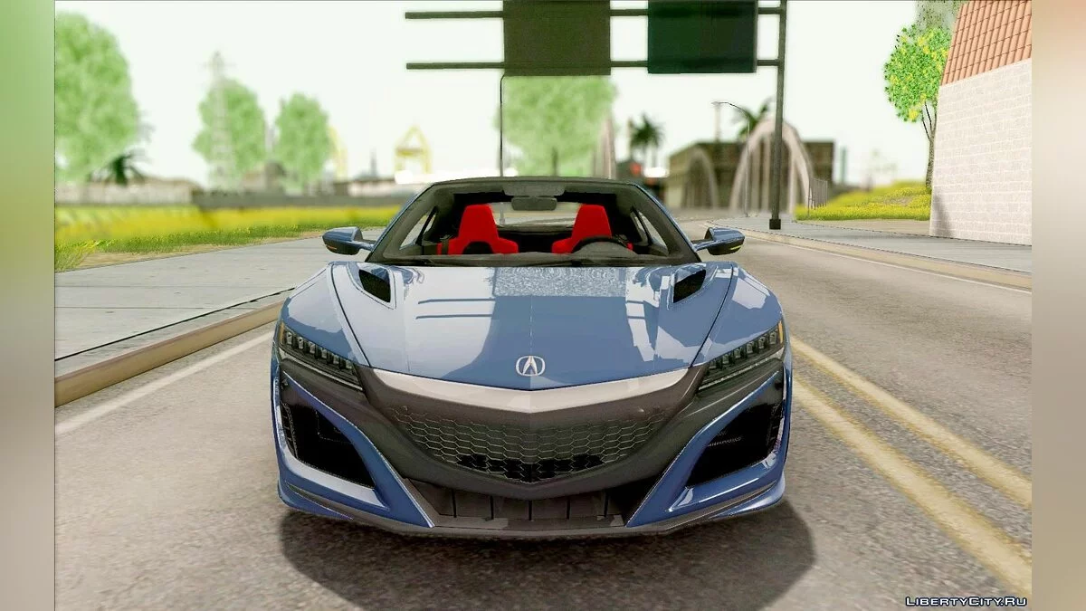 Acura NSX 2016 v1.0 SA Plate / GTA San Andreas